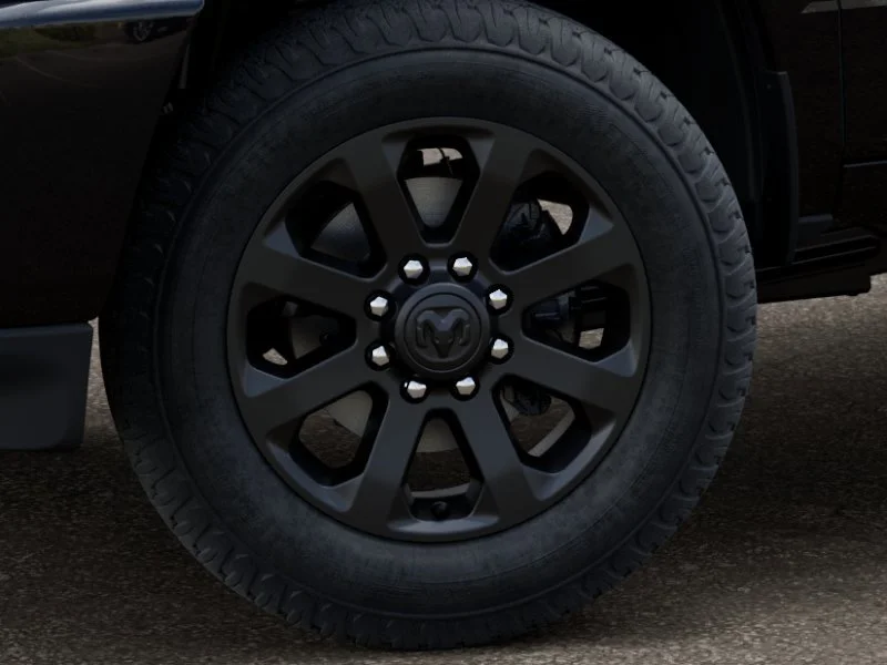 New 2026 Diamond Black Crystal Pearl-Coat Exterior Paint RAM Laramie image 8