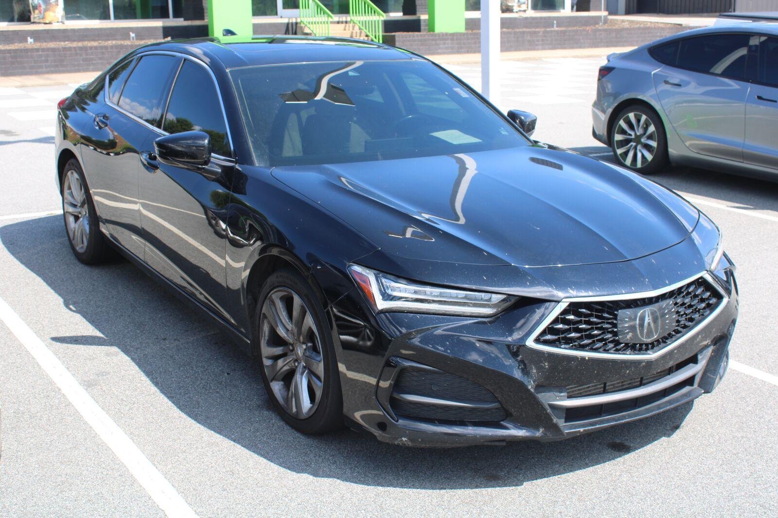 Used 2021 Majestic Black Pearl Acura w/Tech image 3