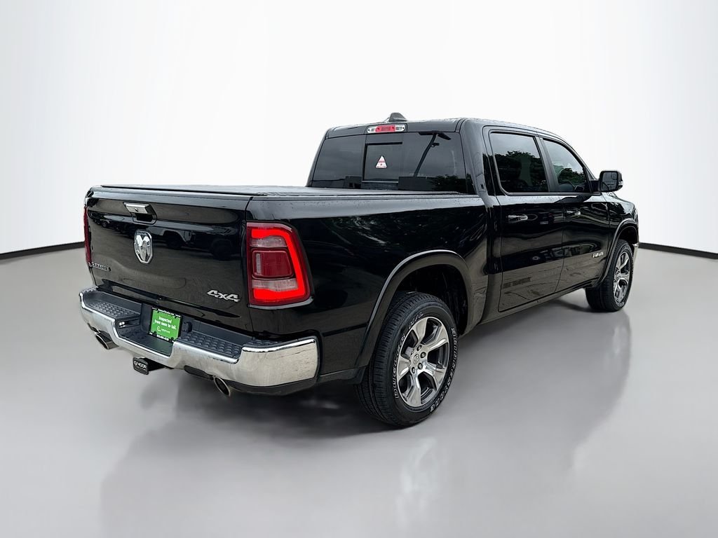 Used 2022 Diamond Black Crystal Pearlcoat Ram Laramie image 8