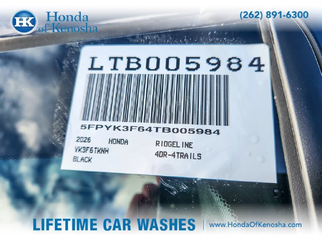 2026 Honda Ridgeline TrailSport - Photo 24