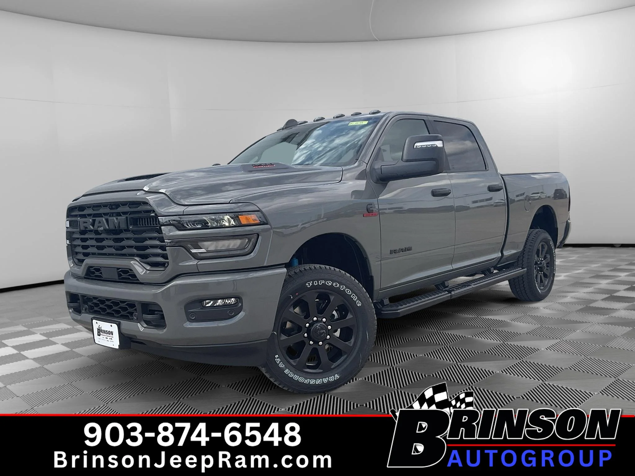 New 2027 Ceramic Gray Clear-Coat Exterior Paint RAM Lone Star image 1