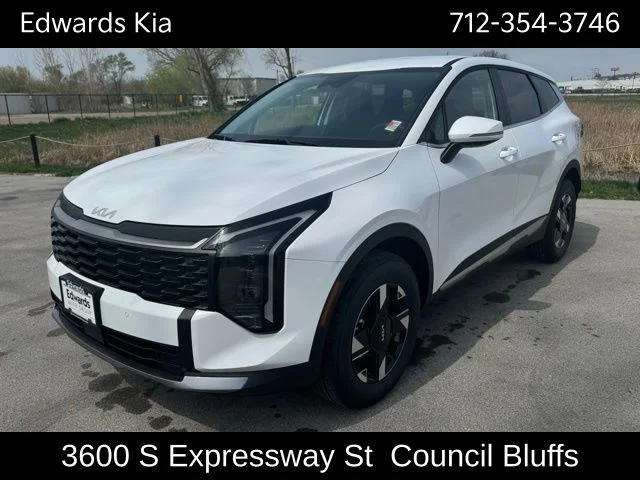 New 2026 White Kia LX image 1