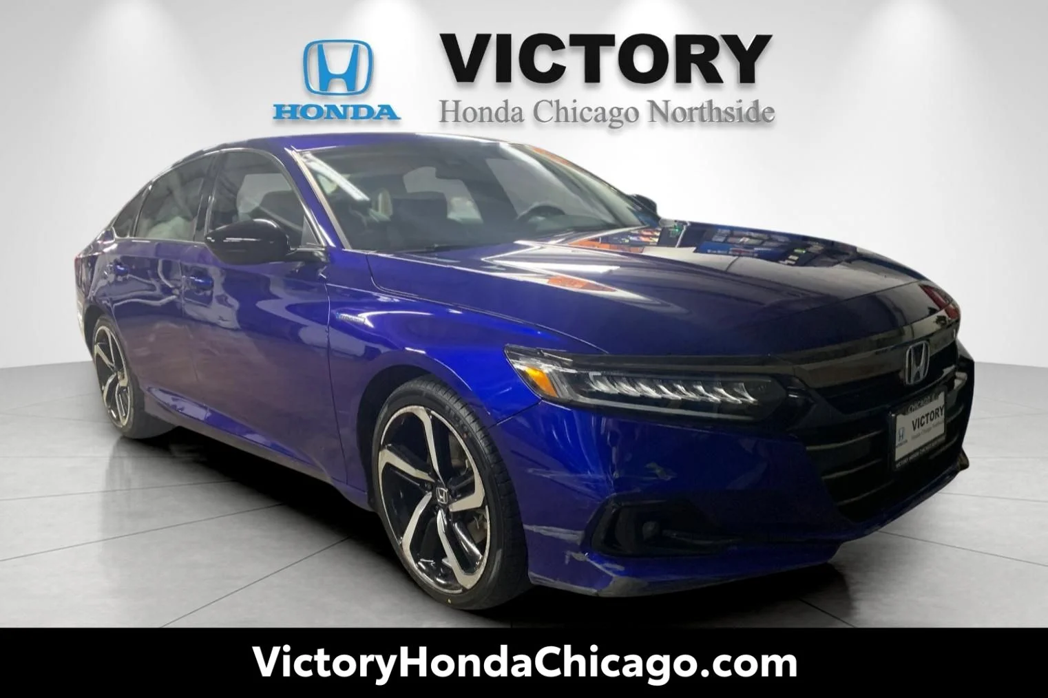 Certified Used 2022 Still Night Pearl Honda Sport image 1