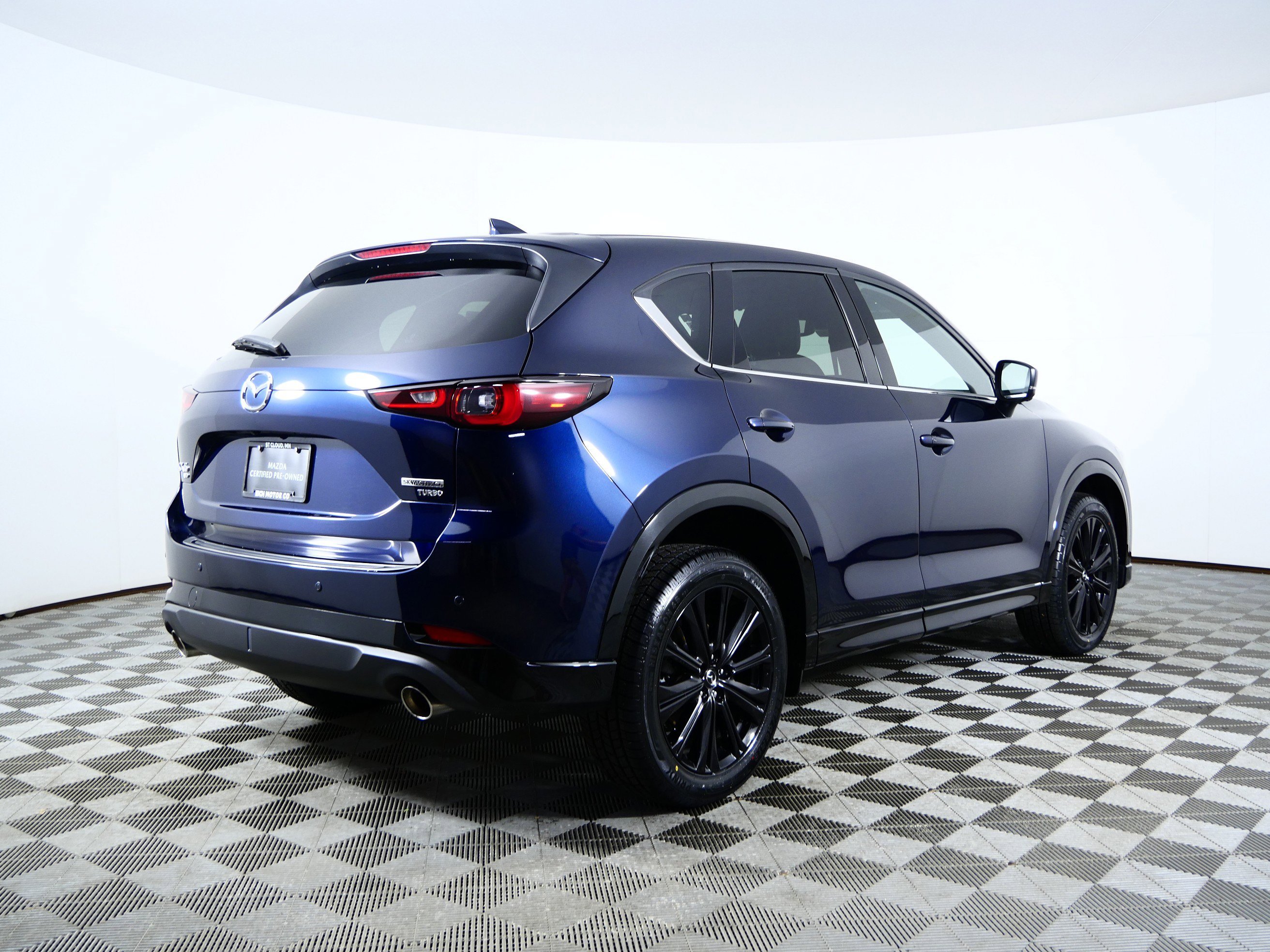 Certified Used 2025 Deep Crystal Blue Mica Mazda 2.5 Turbo Premium Package image 7