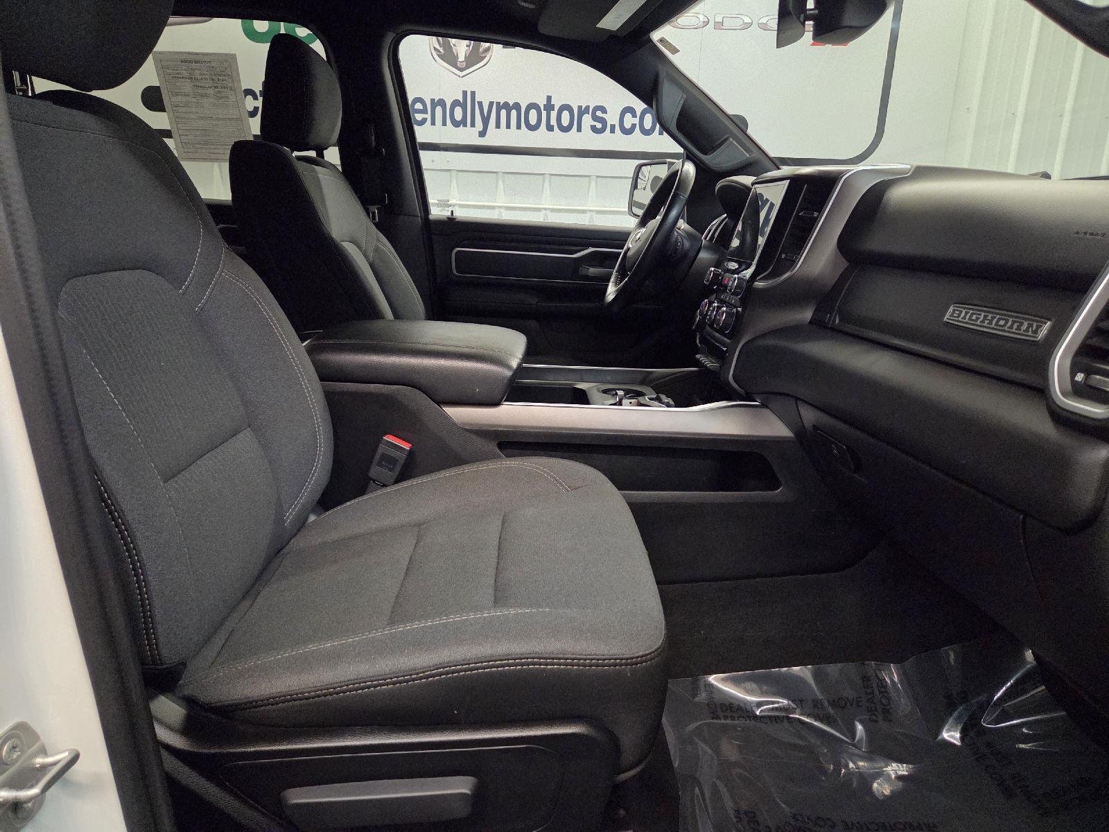 Used 2022 Bright White Clearcoat Ram Big Horn image 19