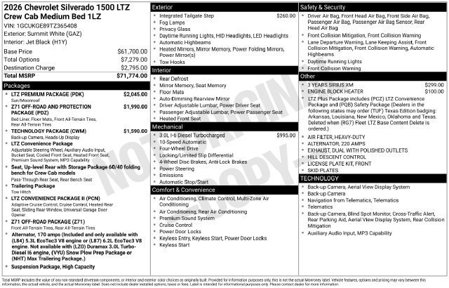 2026 Chevrolet Silverado 1500 LTZ - Photo 33