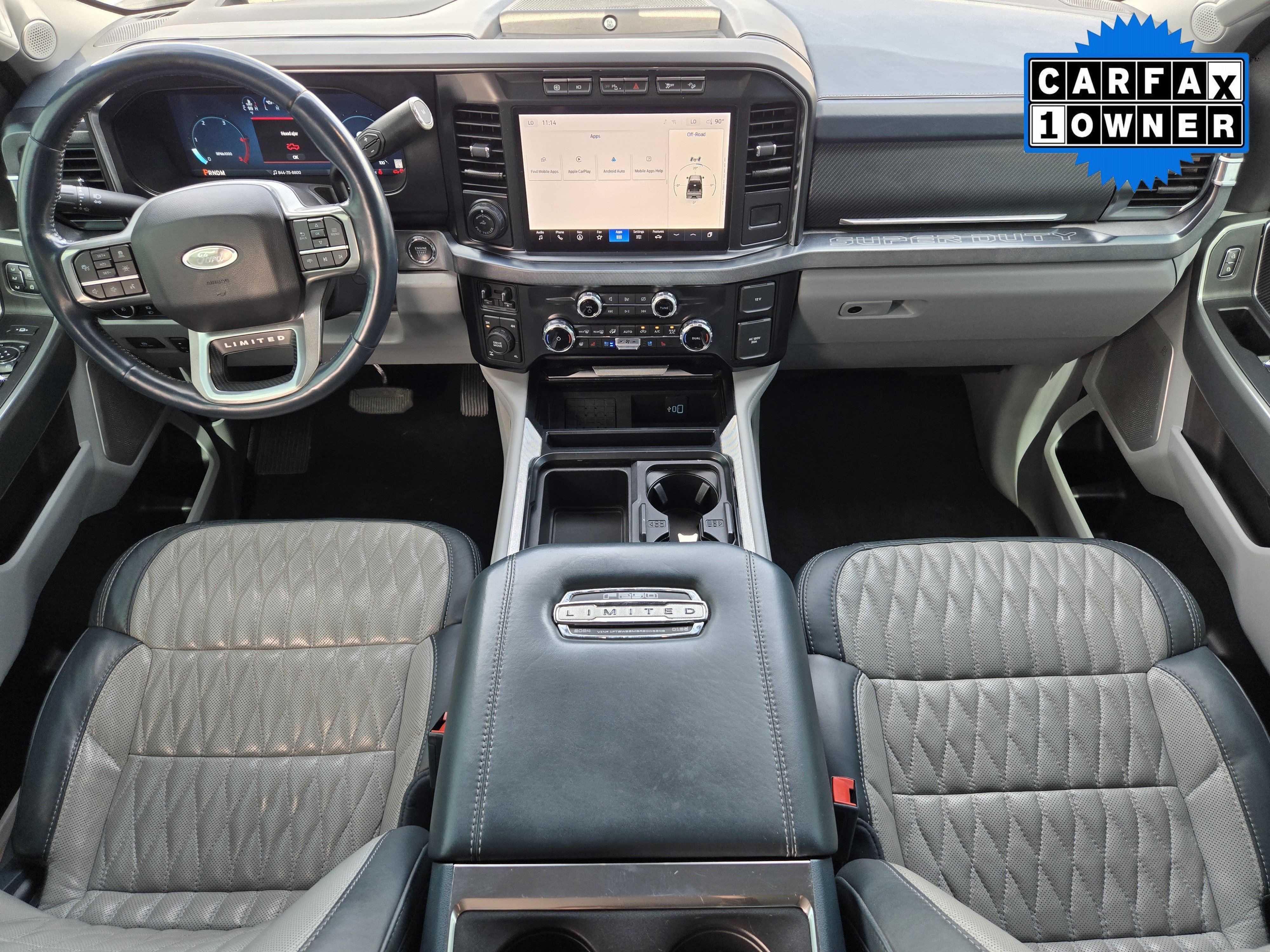 Used 2024 Gray Metallic Ford Limited image 22