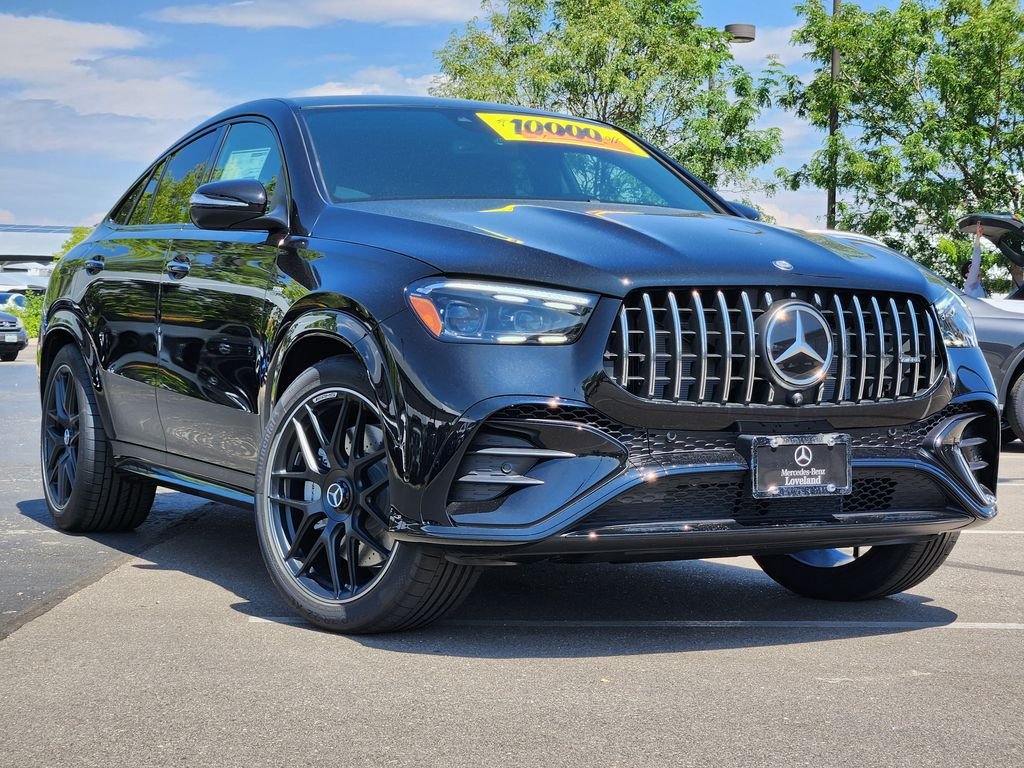 New 2026 Obsidian Black Metallic Mercedes-Benz AMG® GLE 53 COUPE image 1