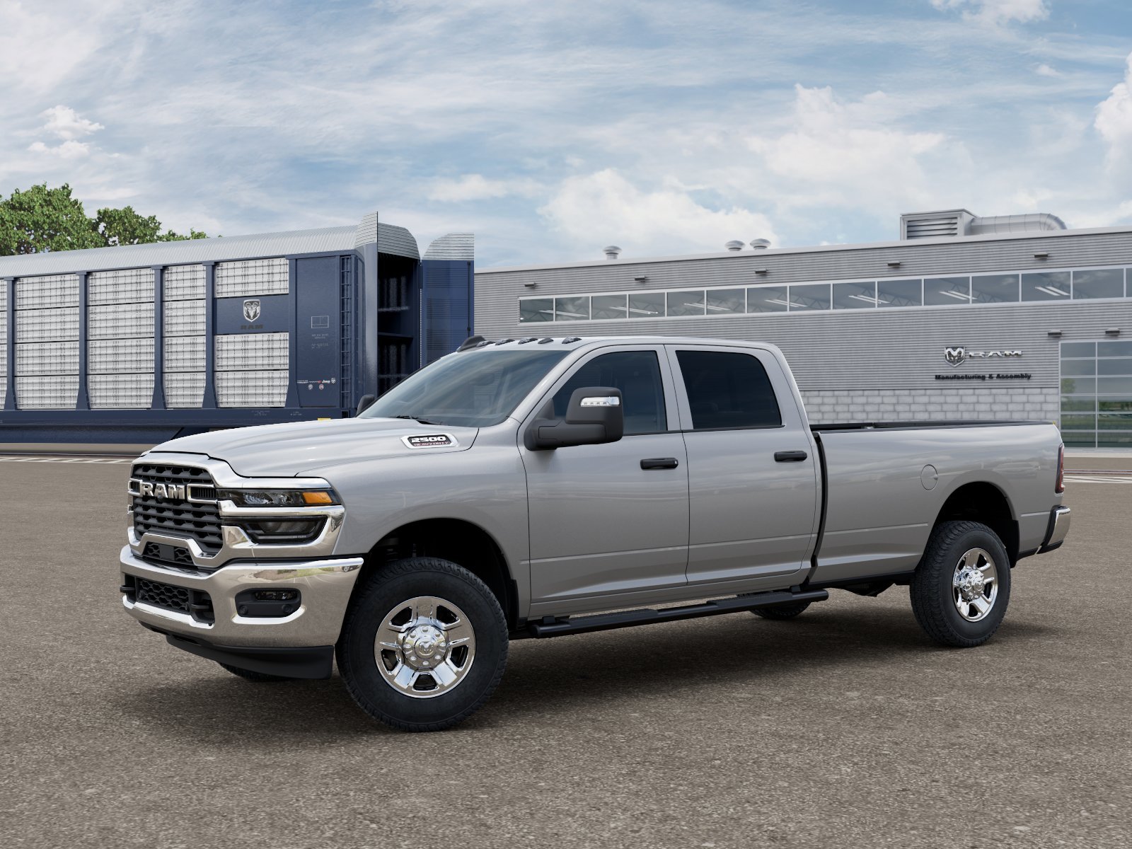 New 2026 Silver-Zynith Exterior Paint RAM Tradesman image 1