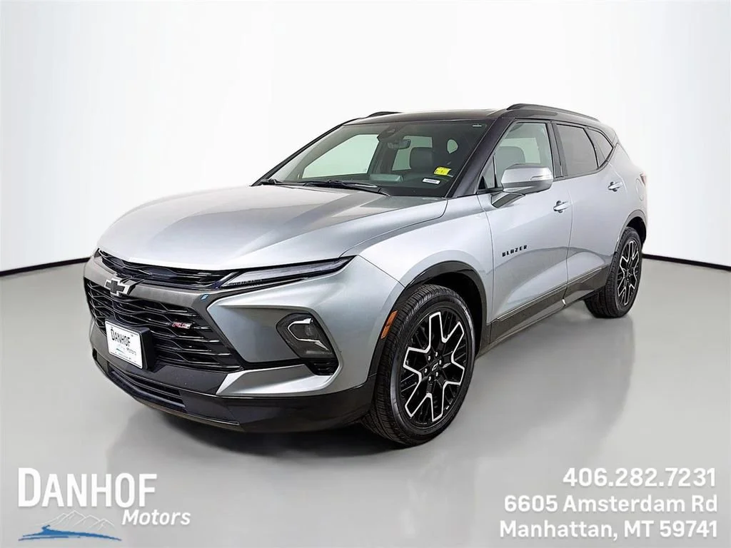 Used 2023 Sterling Gray Metallic Chevrolet RS image 1