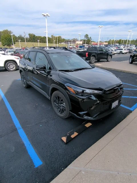 Used 2025 Black Toyota Hybrid Nightshade image 8