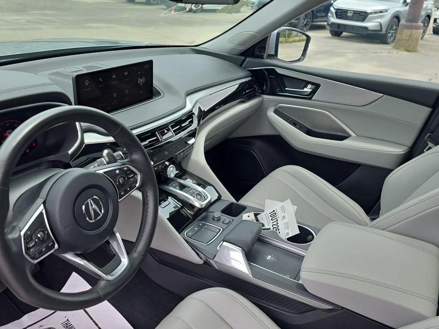 Used 2023 Lunar Silver Metallic Acura w/Tech image 12