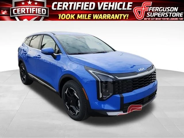 Certified Used 2026 Blue Kia EX image 1