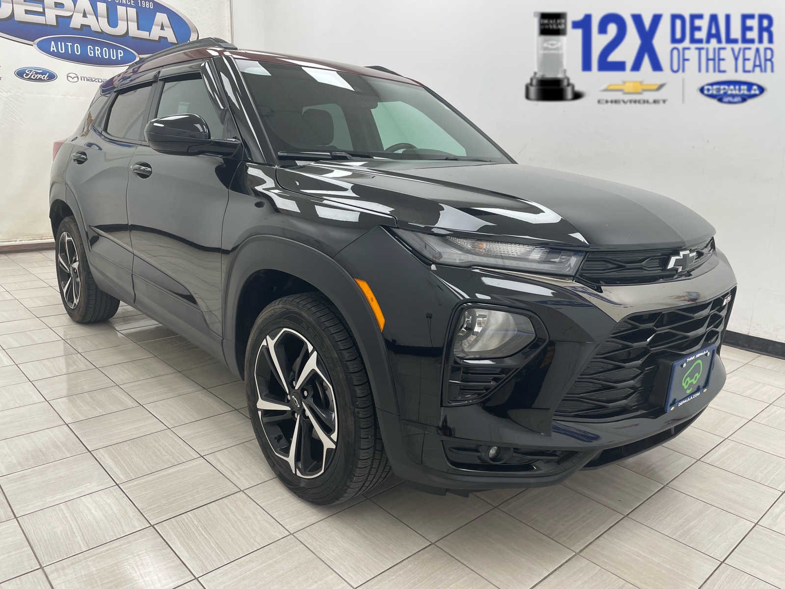 Used 2023 MOSAIC BLACK METALLIC Chevrolet RS image 1