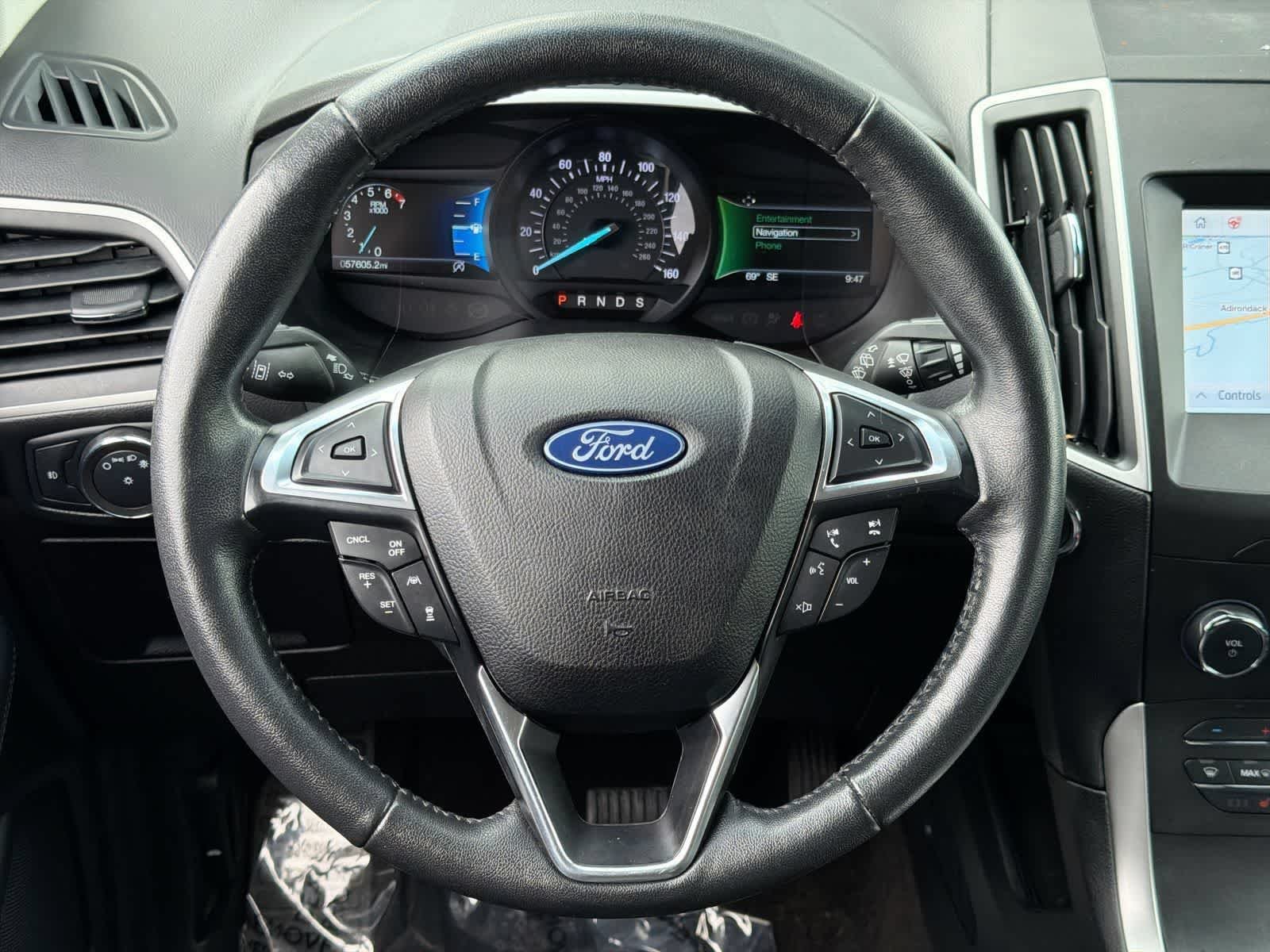 Used 2020 Burgundy Velvet Metallic Tinted Clearcoat Ford SEL image 23