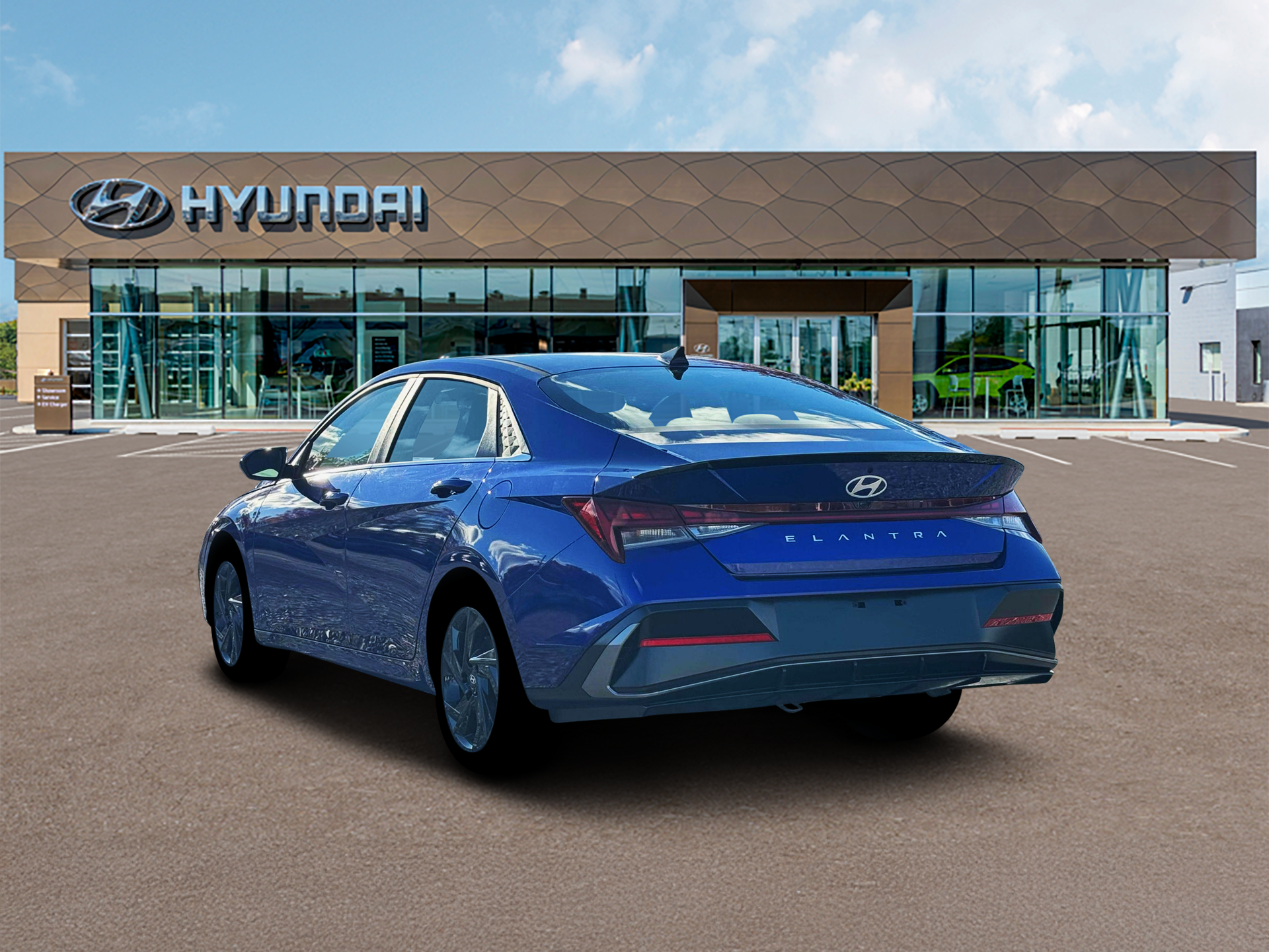 New 2026 Blue Hyundai SEL Sport image 5