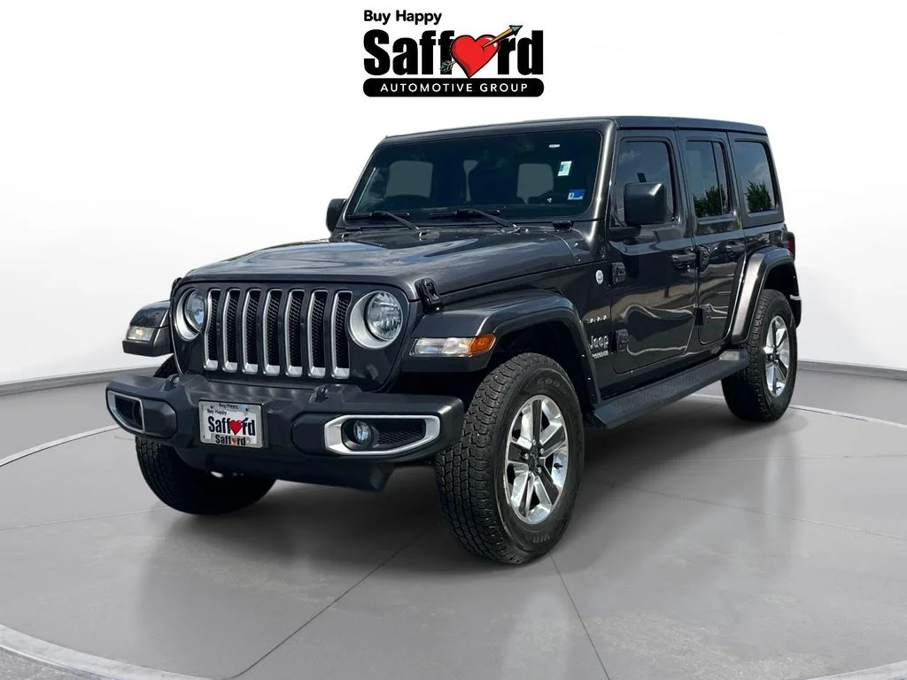 Used 2022 Gray Jeep Unlimited Sahara image 1