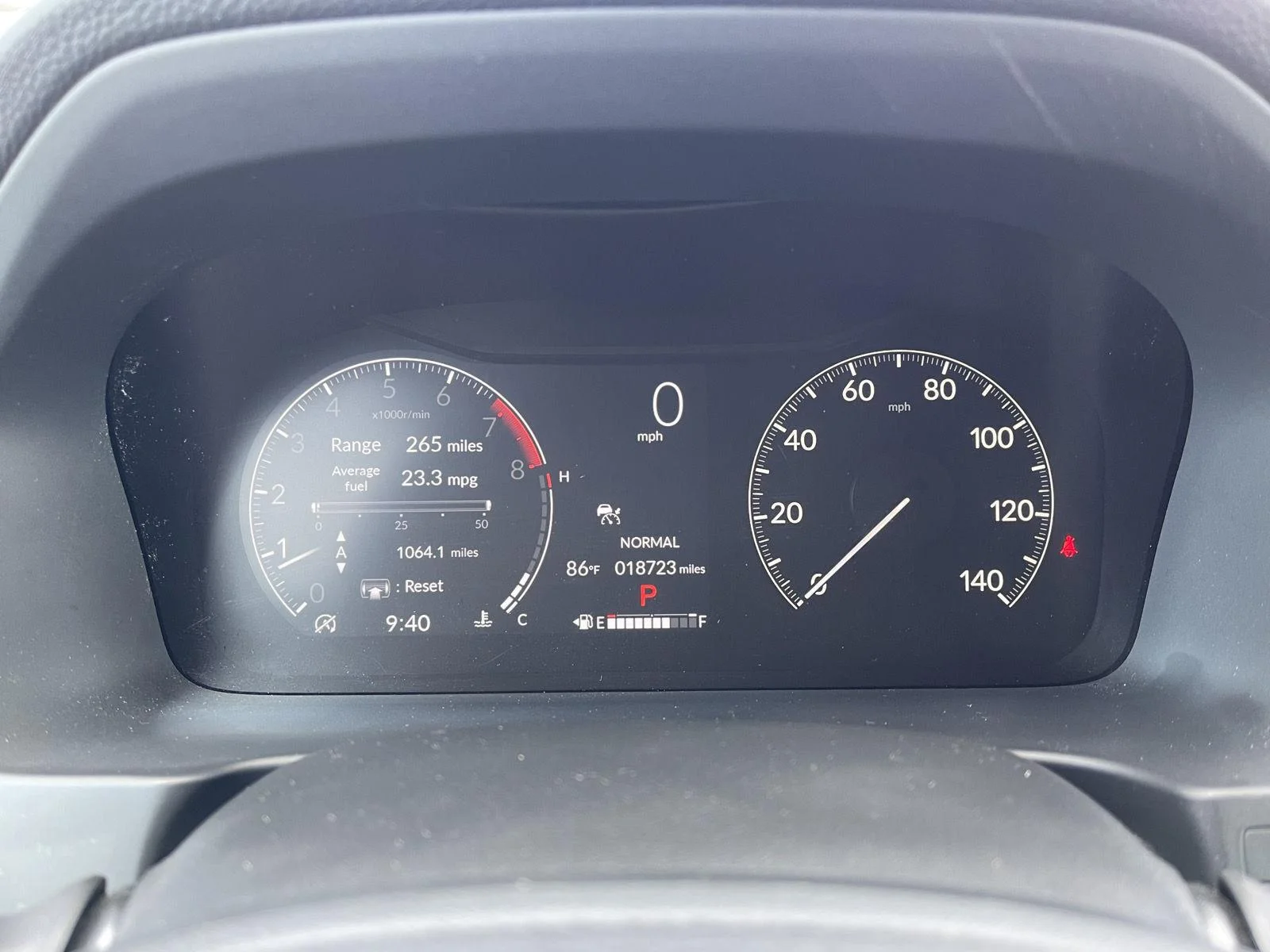 Used 2025 Crystal Black Pearl Honda Sport image 8