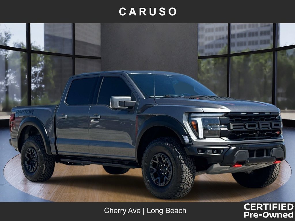 Certified Used 2025 Gray Metallic Ford Raptor image 1