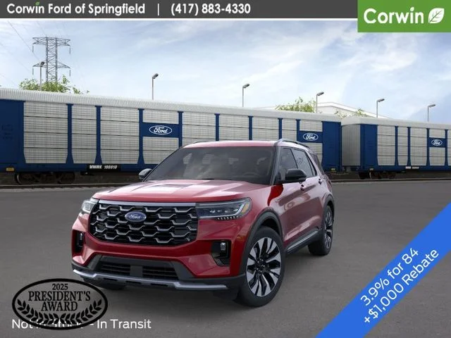 New 2026 Rapid Red Metallic Tinted Clearcoat Ford Platinum™ image 2