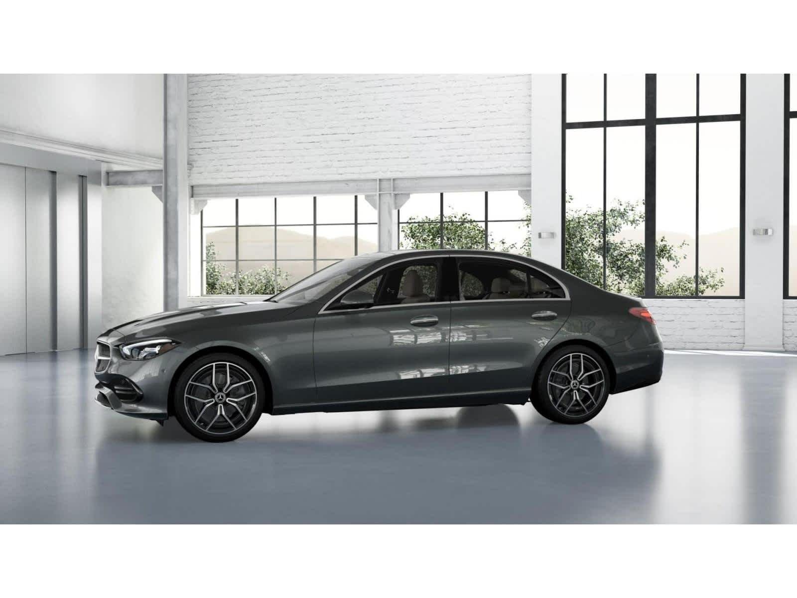 New 2026 Selenite Grey Metallic Mercedes-Benz C 300 image 35