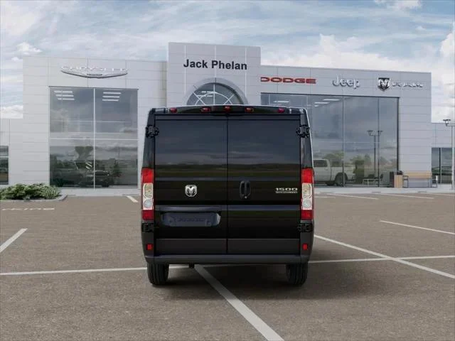 New 2026 Black Clear-Coat Exterior Paint RAM 1500 Low Roof Cargo Van 118 WB image 59