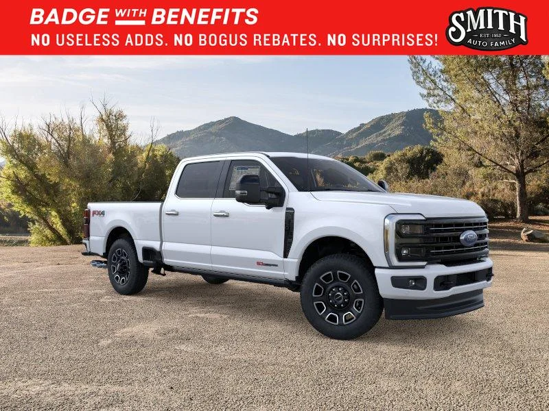 New 2026 Star White Metallic Tri-Coat Ford F-250® Platinum® image 8