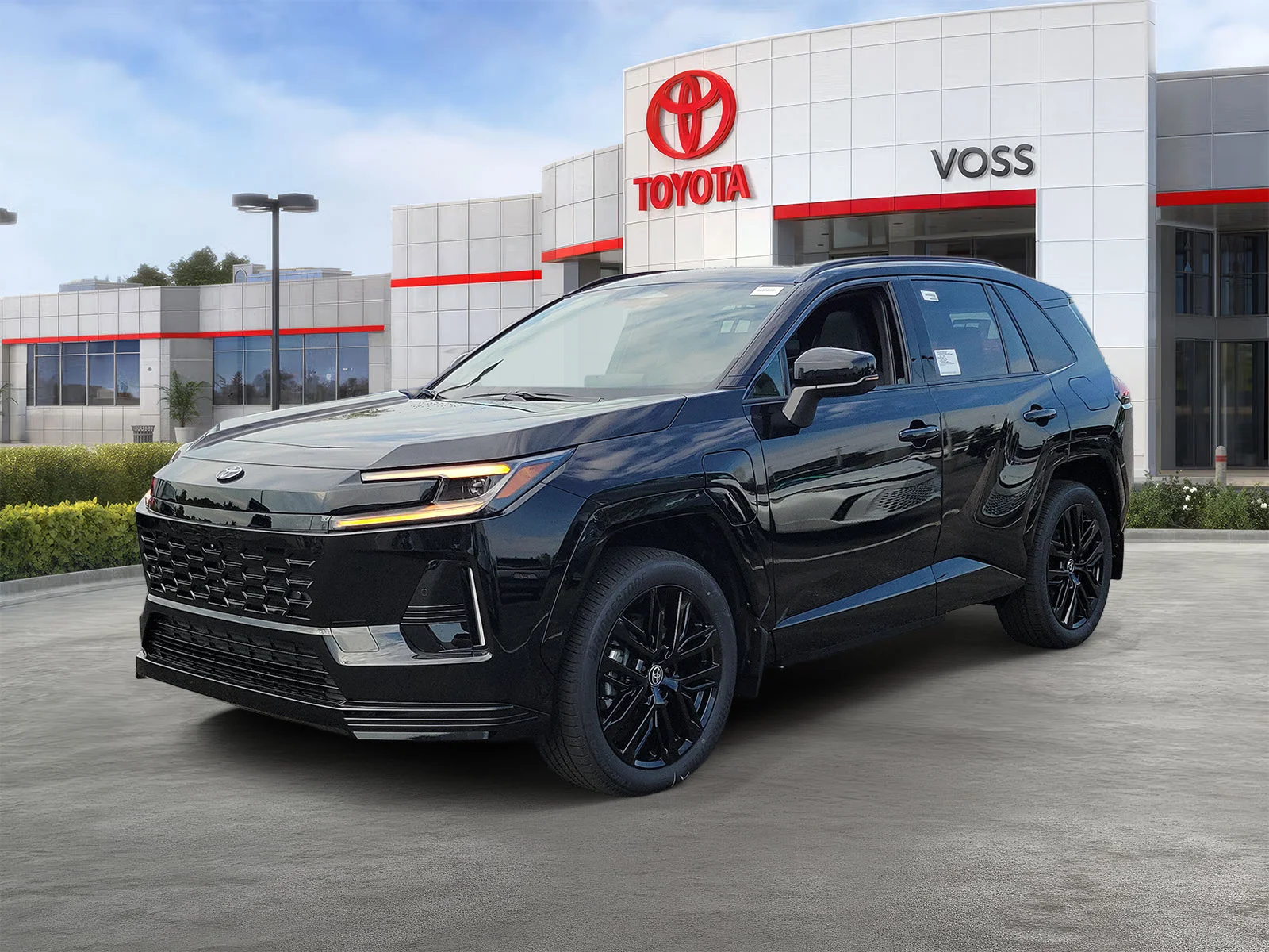 New 2026 Midnight Black Metallic Toyota XSE image 2
