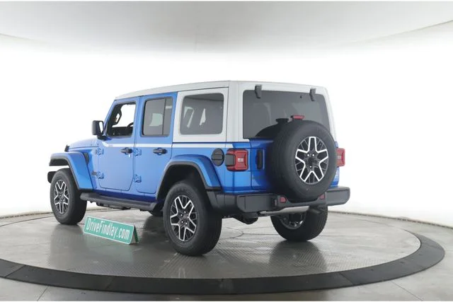 New 2026 Hydro Blue Pearl-Coat Exterior Paint Jeep Sahara image 8