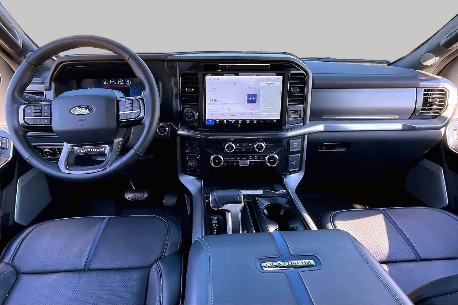 Used 2025 Star White Metallic Tri-Coat Ford Platinum image 14