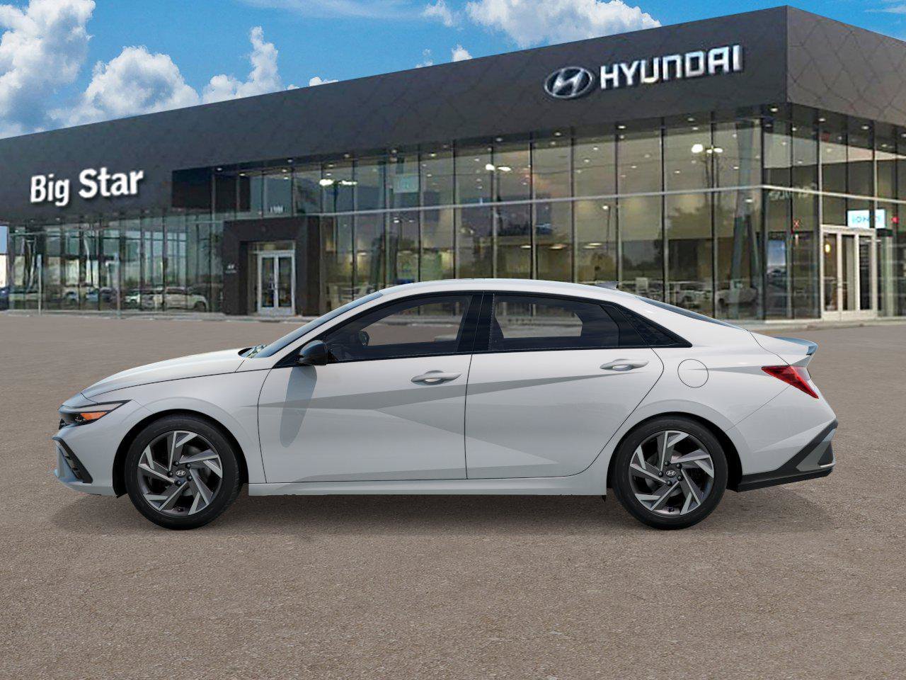 New 2026 Serenity White Hyundai SEL Sport image 3
