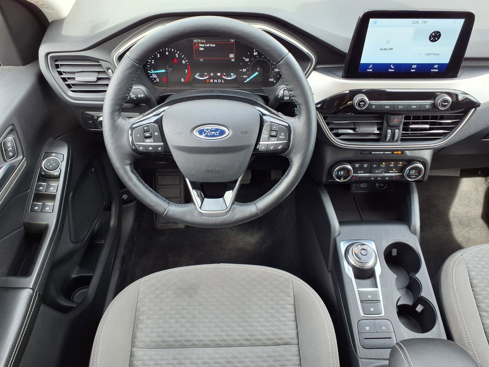 Certified Used 2021 Agate Black Metallic Ford SE image 6