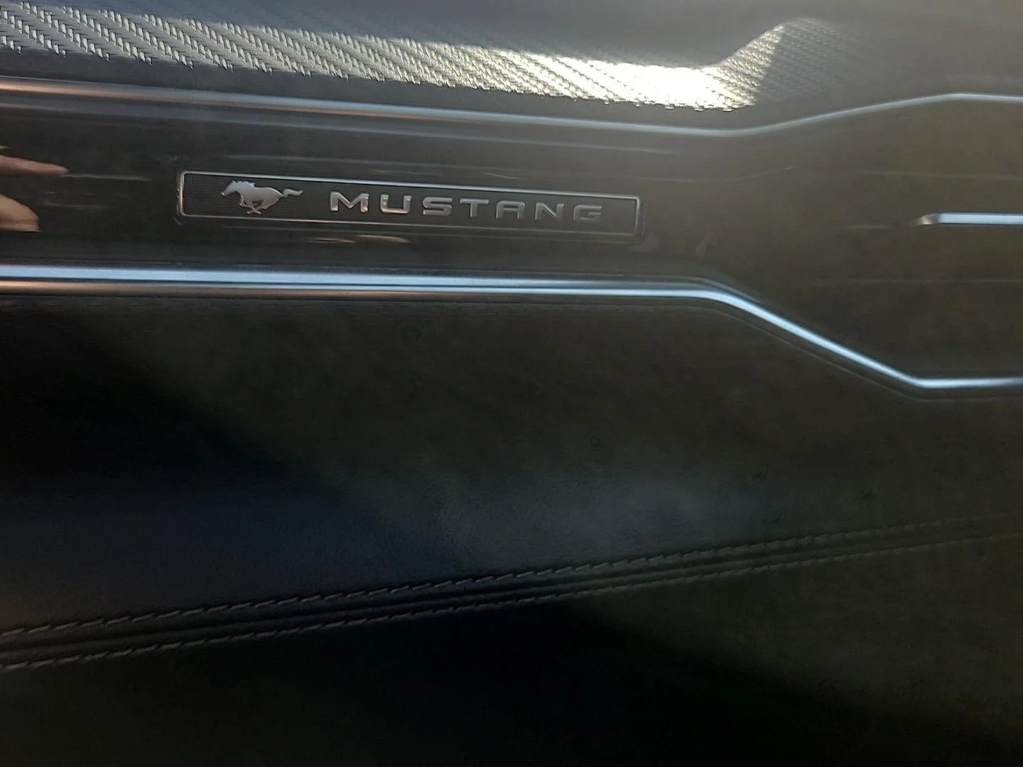 Used 2024 Shadow Black Ford EcoBoost Premium image 9