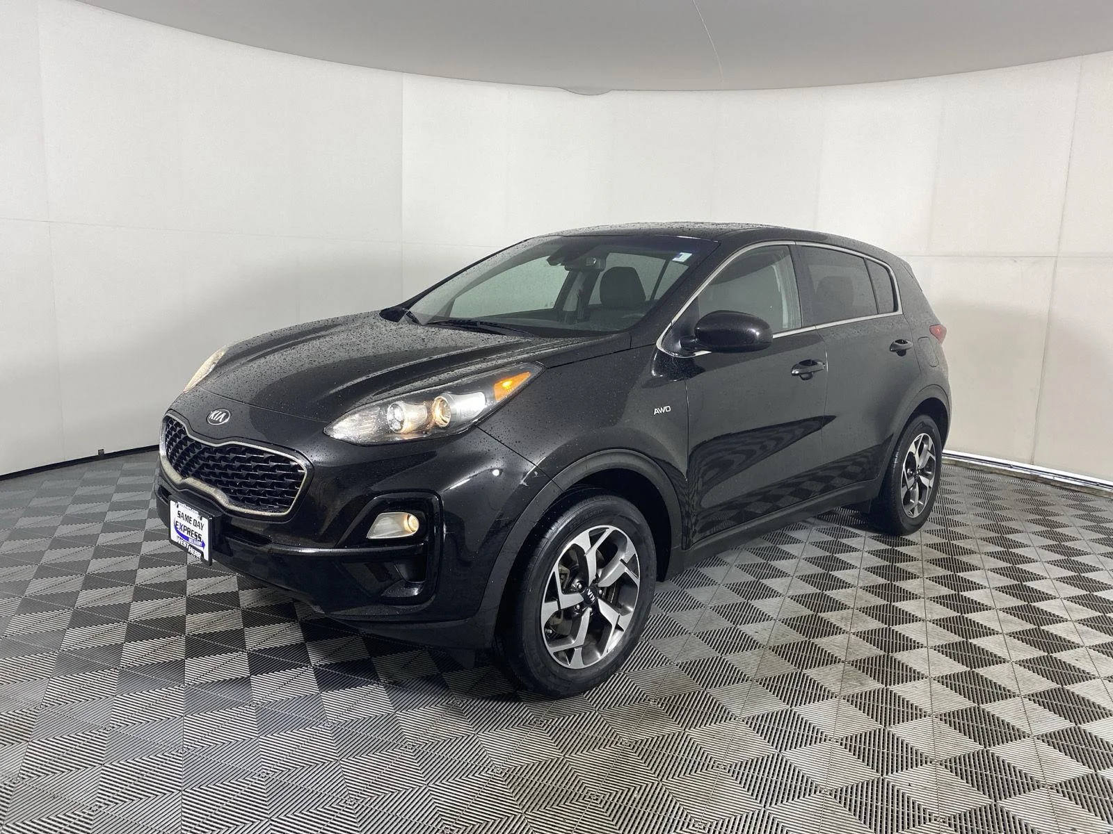 Used 2020 Black Cherry Kia LX image 5