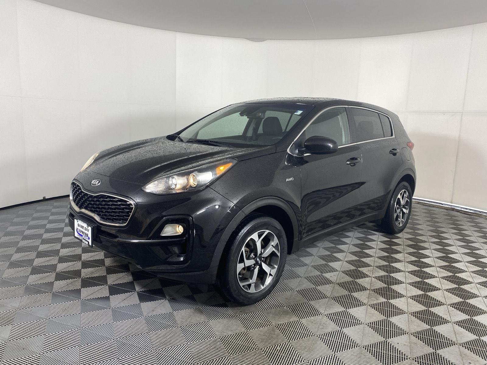 Used 2020 Black Cherry Kia LX image 5