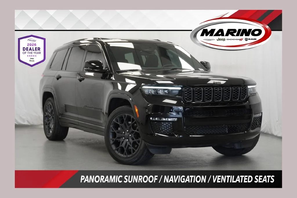 Certified Used 2025 Black Jeep Summit image 1