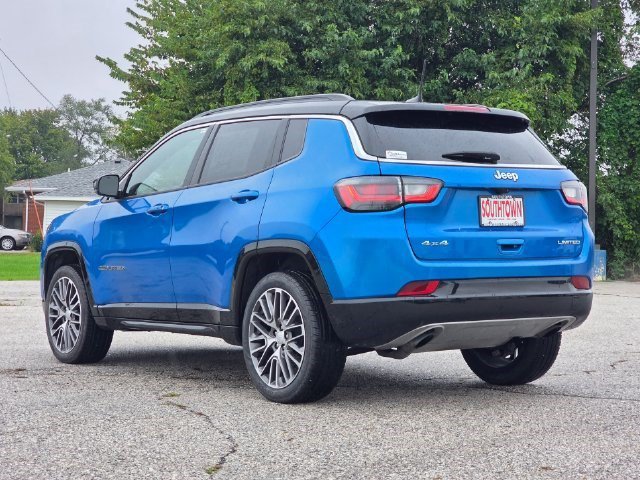 Certified Used 2023 Laser Blue Pearlcoat Jeep Limited image 5