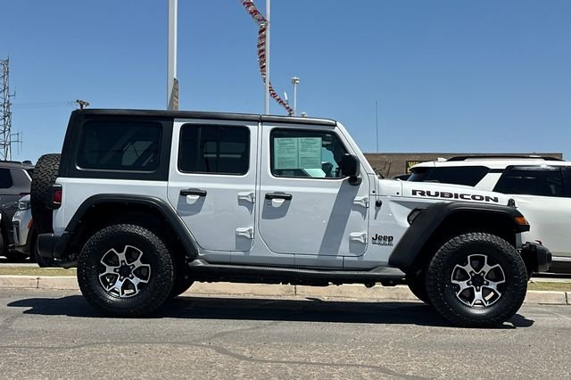 Certified Used 2021 White Jeep Unlimited Rubicon image 2