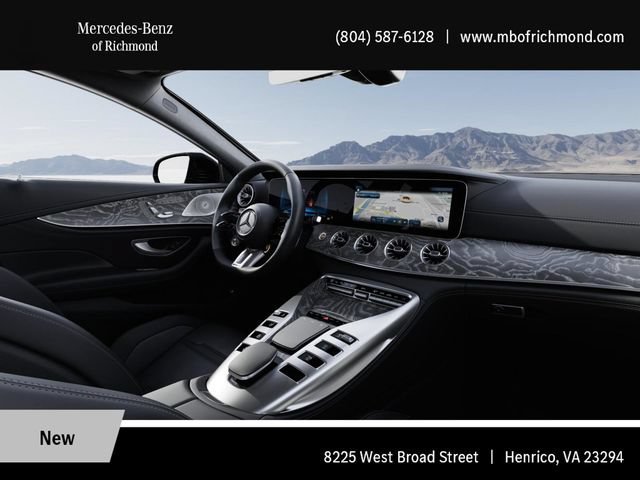New 2026 MANUFAKTUR Selenite Grey Magno Mercedes-Benz AMG® GT 53 4-Door Coupe image 48