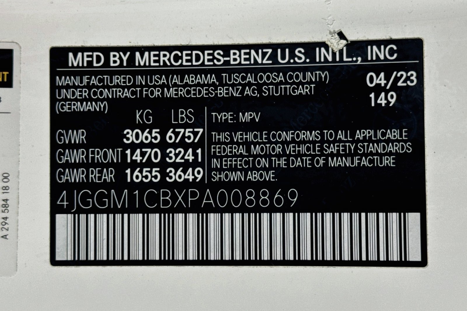 Certified Used 2023 Polar White Mercedes-Benz EQE 350 image 30