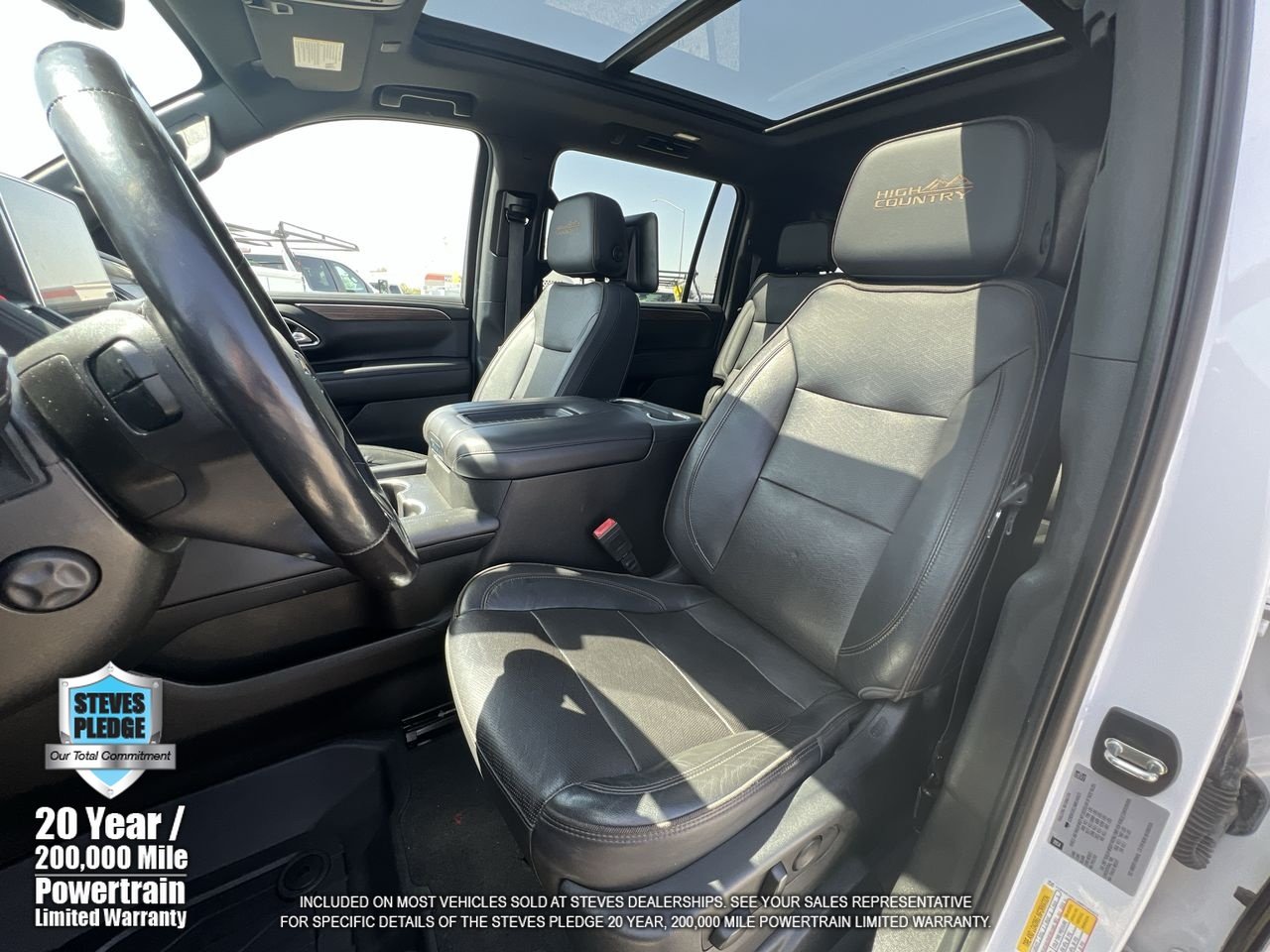 Certified Used 2021 SUMMIT WHITE Chevrolet High Country image 24