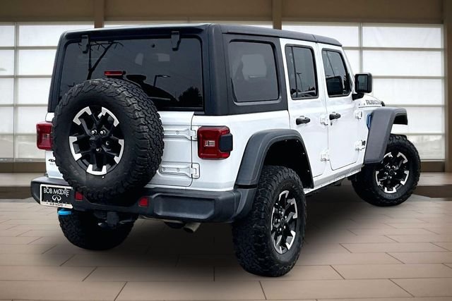 Used 2024 White Jeep Rubicon 4xe image 2