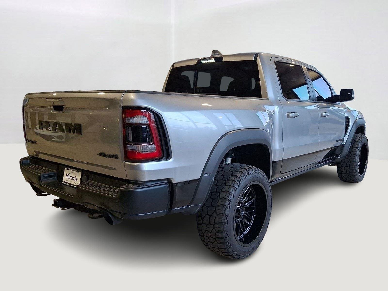 Used 2021 Billet Silver Metallic Clearcoat Ram TRX image 6
