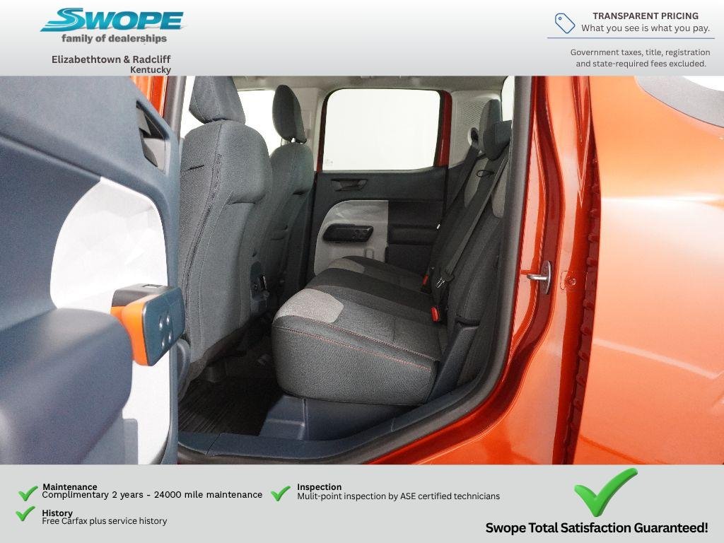 Used 2024 Hot Pepper Red Metallic Tinted Clearcoat Ford XLT image 16