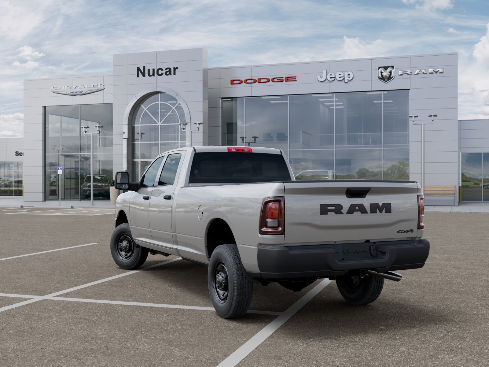 New 2026 Silver-Zynith Exterior Paint RAM Tradesman image 4