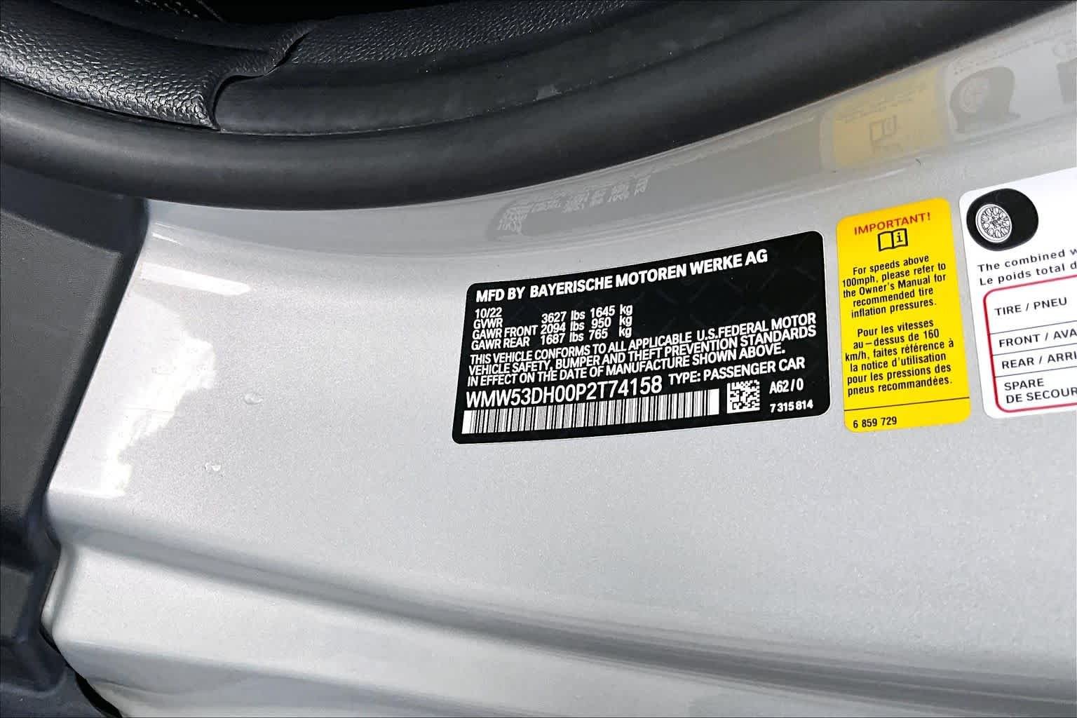 Used 2023 White Silver Metallic MINI Cooper S image 30