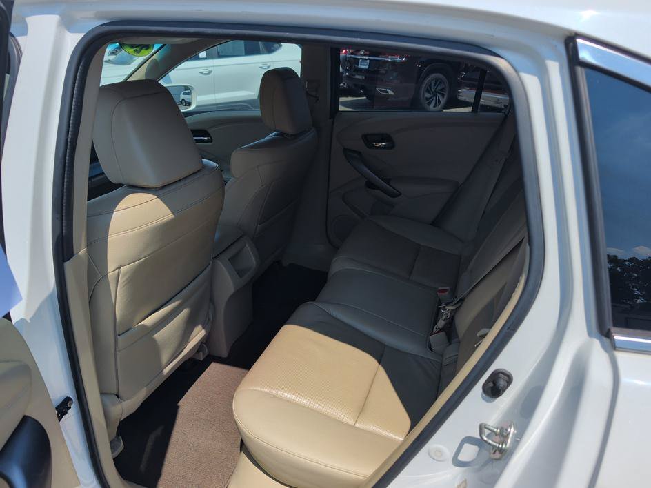 Used 2015 White Acura Tech Pkg image 9