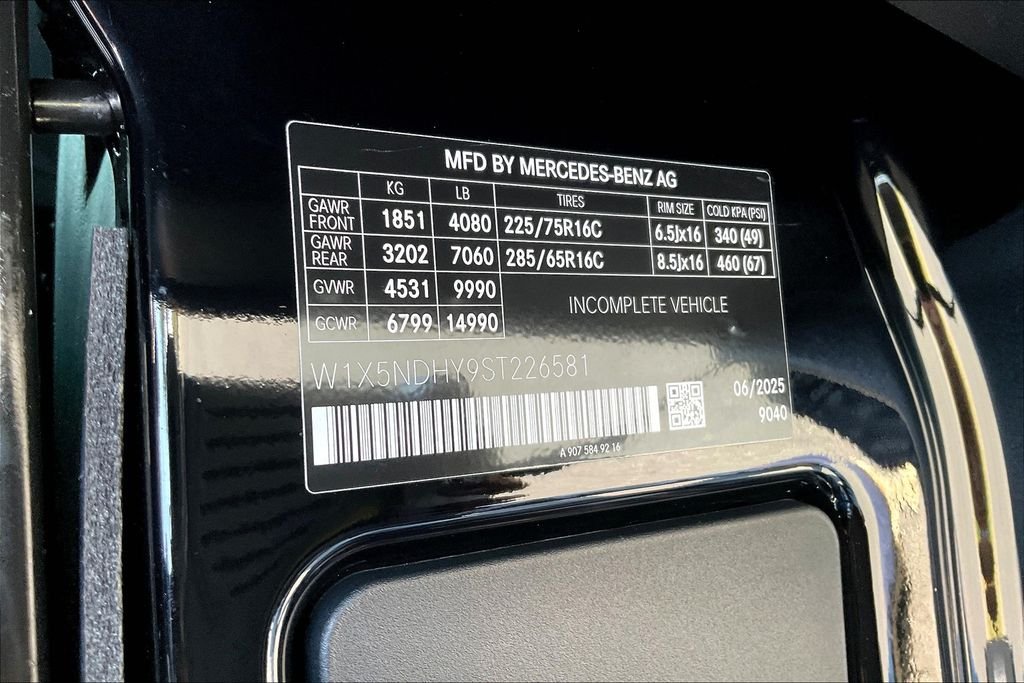 2025 Mercedes-Benz Sprinter Cargo Van Base - Photo 10
