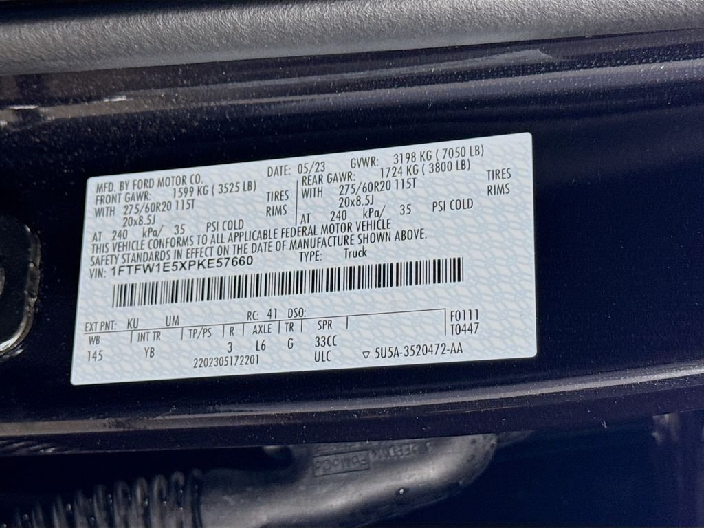 Used 2023 Area 51 Blue Ford XLT image 33