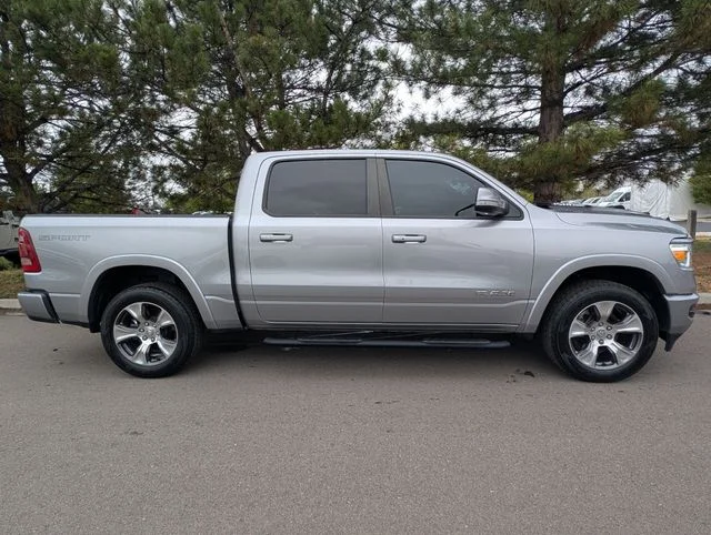 Used 2022 Billet Silver Metallic Ram Laramie image 2